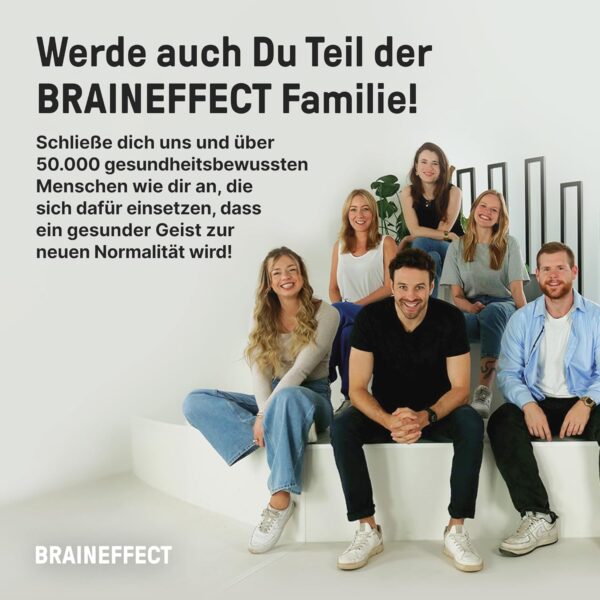 BRAINEFFECT Sleep Gummies (60 Stück) - Vegane Melatonin Gummies mit Blaubeergeschmack - Melatonin Gummibärchen für reduzierte Einschlafzeit – Bild 7