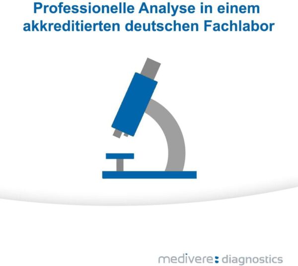 medivere Melatonin Plus Speicheltest - Bestimmung von Melatonin durch 3 Probenauswertungen um 20:00/00:00/2:00 Uhr – Bild 5