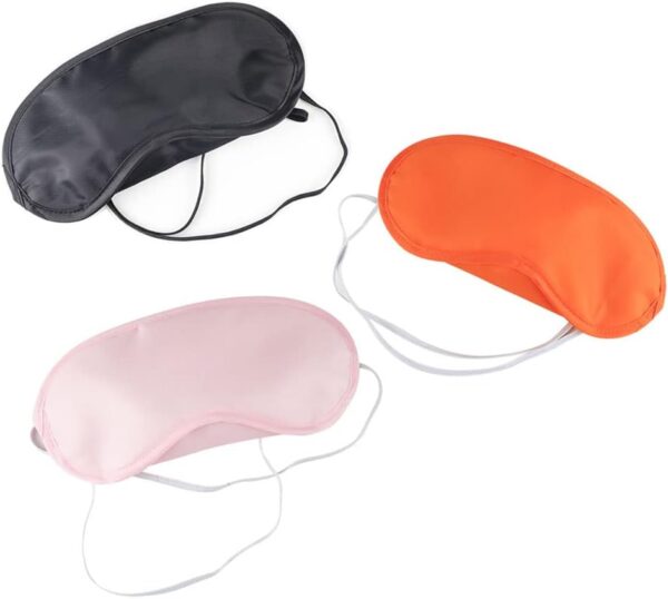 Gativs Schlafmasken Set 20 Stücke Augenmaske Schlaf Augenmaske Augenabdeckung Schlafmaske Augenmasken Augenbinde Mehrfarbig Augenmaske Abdeckung Leichte Augenbinde Blindfold für Reisen mit Gummibänder – Bild 4