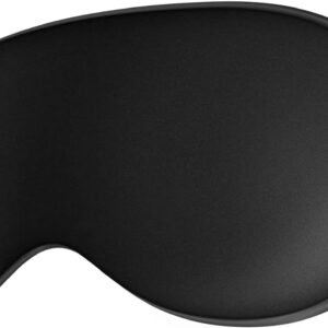 Schlafmaske, JEFlex Natural Seide Schlafbrille Augenbinde Augenmaske mit Verstellbarem Gurt