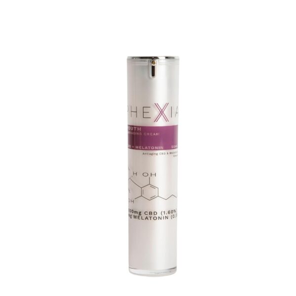 „NEU: Phexia® ‚Youth‘ Anti-Aging-Creme mit CBD (800 mg) und Melatonin (250 mg) – 50 ml … – Bild 2