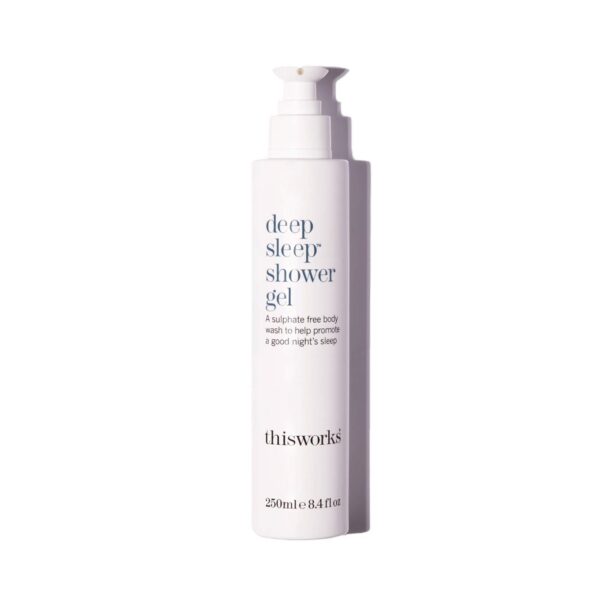 This Works Deep Sleep Shower Gel, 250 ml — Beruhigendes Duschgel mit ätherischen Ölen von Lavendel, Kamille und Vetivert — schlafförderndes sulfatfreies Duschgel für Männer und Frauen – Bild 6