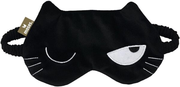 moses Ed, the Cat Schlafmaske Sleepy Ed – Kuschelweiche Schlafmaske aus Jersey, Mit breitem und elastischem Band – Bild 2