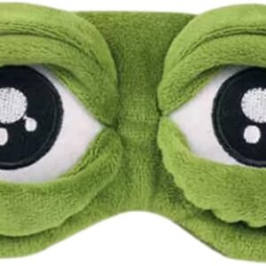 Thoquene Lustige Schlafmaske Frosch 3d Flusen, Schlafmasken Lustig Erwachsene