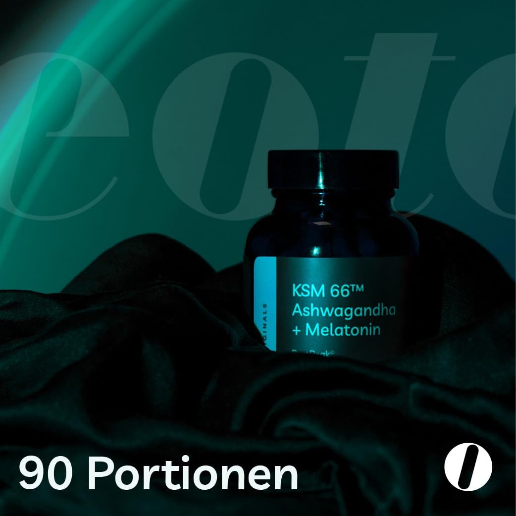 neotes RestPeak - Ashwagandha + Melatonin 90 Kapseln Hochdosiert 400mg KSM-66™ | Mit Baldrian, GABA & Vitamin B6 | Stressabbau, Schlafverbesserung & Entspannung | Bioverfügbar & Ohne Zusätze – Bild 8
