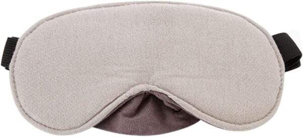Travel Blue Luxuriöse Schlafmaske Frauen & Herren - 100% Baumwolle Augenmaske, Weich Gepolstert für Komfort, Lichtblockierend mit Elastikband, Perfekt für Reisen & Schlaf – Bild 7