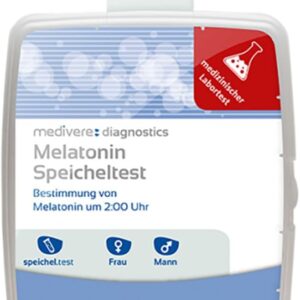 medivere Melatonin Speicheltest - Bestimmung von Melatonin um 2:00 Uhr