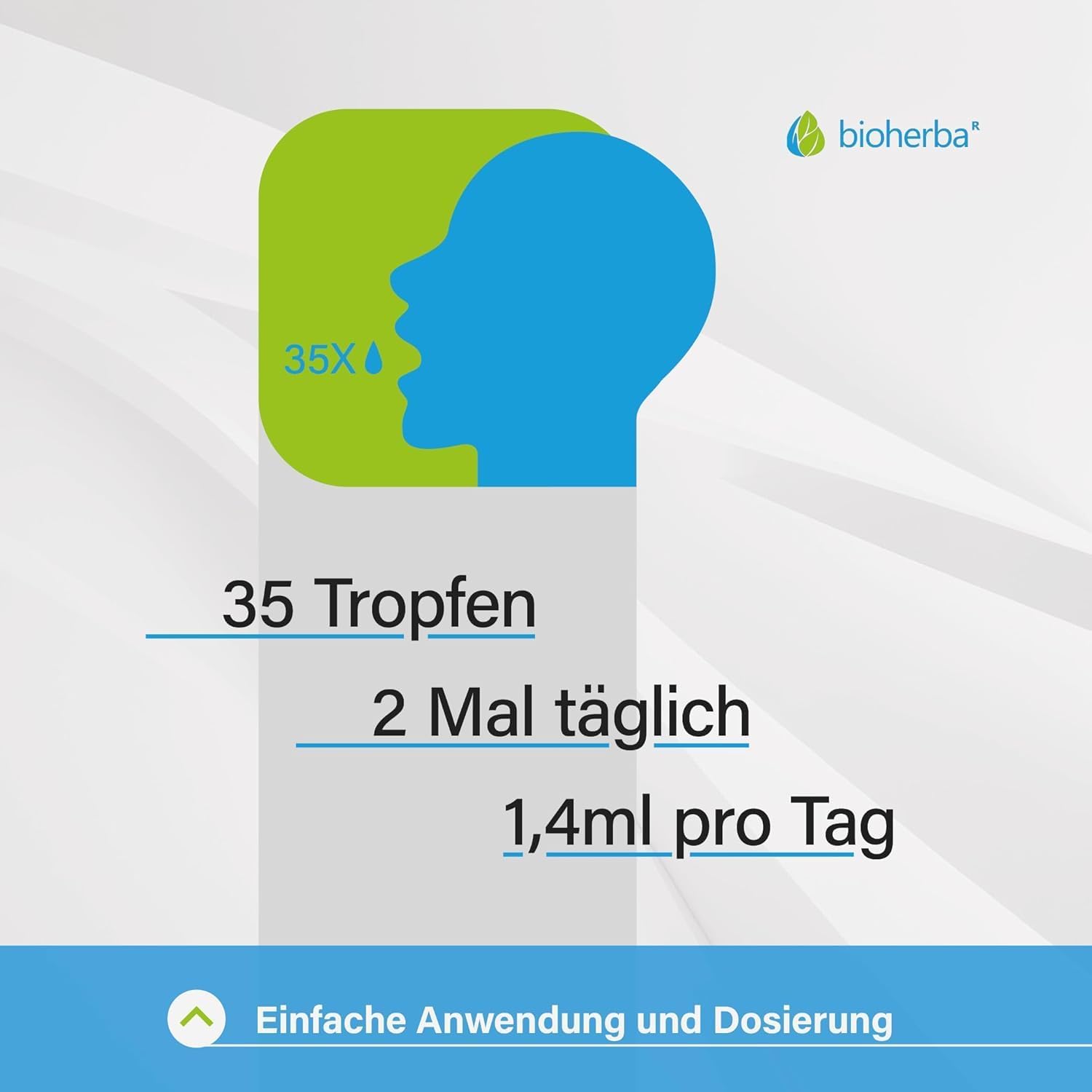 Melatonin Hochdosiert Tropfen mit Baldrian Ruhiger Schlaf Kräuterformel 100 ml Tinktur mit Johanniskraut & Passionsblume wie Einschlafspray in Tropfenform Natürliche Unterstützung, vegan, BIOHERBA – Bild 4