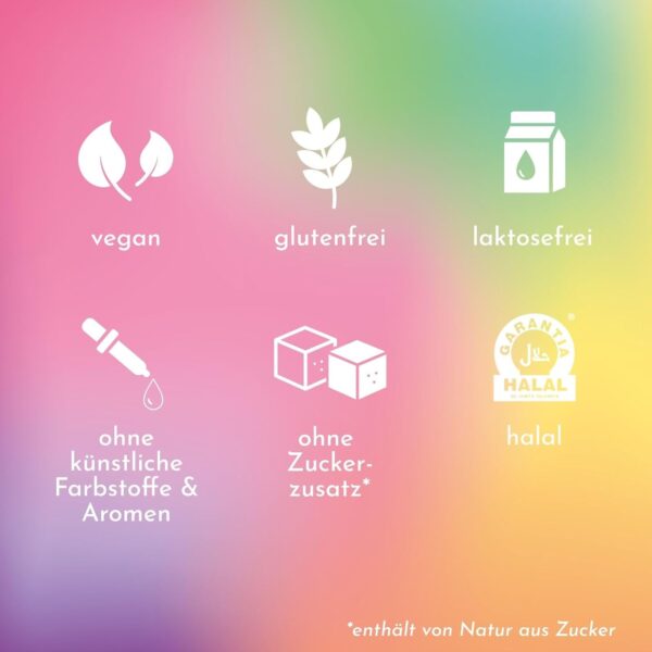 essence INAO Inner and Outer beauty Dream and Chill | vegane Nahrungsergänzungsmittel | Vitamin D, B7 | Melatonin Gummibärchen | 60 Stück – Bild 9