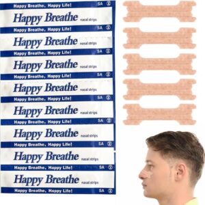 MOERAE Nasenpflaster Schnarchen, 200 Stück Nasenstrips Besser Atmen, Schnarchstopper Ideal für Schlaf und Sport, Nasenflügel Pflaster, Nasal Strips Verbesserte Atmung, Größe L (66 X 19 mm)
