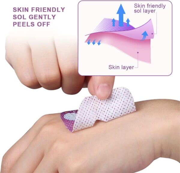 WeddHuis 30 Stück Anti Schnarch Pflaster, Schlafstreifen Mundband Mouth Tape, Sleep Strips, Verbessern Sie die Schlafqualität Weniger Mundatmung und Schnarchen, Anti-Schnarchen Patch – Bild 3