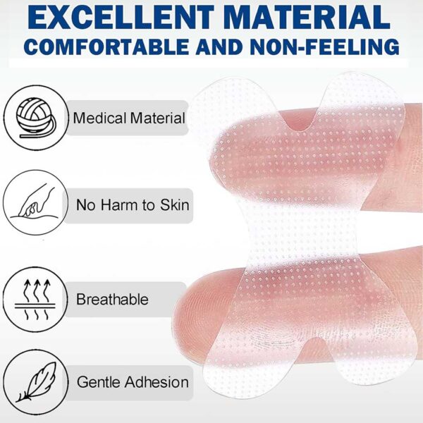 Mundpflaster Schlafen, 120 Stück Mouth Tape for Sleeping, Anti Schnarch Schlafpflaster und Mund Tape, Hilft Gegen Schnarchen und Developing the Habit of Nasal Breathing – Bild 2