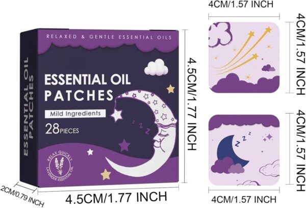 Schlaf Patches,Ganz Natürliche Tiefschlafpflaster,Tiefschlafpflaster für Erwachsene, ganz natürliche Tiefschlafpflaster (3 Schachtel-84Stück) – Bild 7