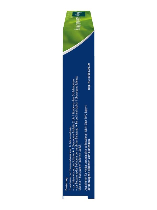 Kneipp Baldrian Nacht 700 mg – Unterstützt den Schlaf - Traditionelles pflanzliches Arzneimittel - 30 überzogene Tabletten – Bild 4