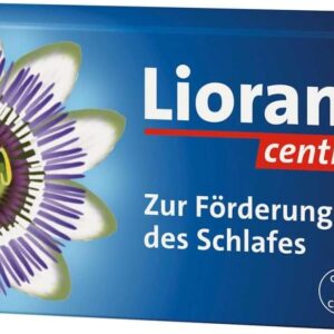 Lioran centra, das starke pflanzliche Schlafmittel gegen Ein- und Durchschlaf-Störungen. 50 Dragees
