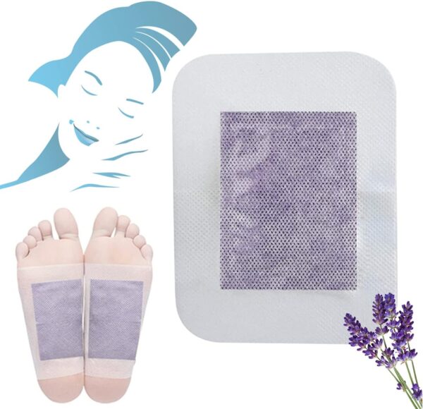 ZhiLianZhao Foot Pad, Vital-pflaster, Fuß Detox Pflaster mit Einfach Zu Bedienen, Atmungsaktiv, Umweltschutz für Schlafen, Anti-Stress-entlastung (100 pcs)