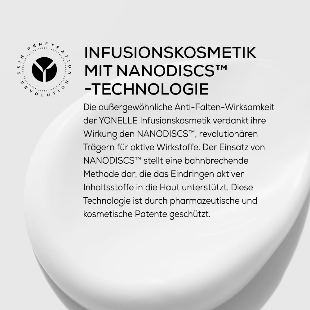 YONELLE FORTEFUSION Nacht Gesichtscreme Damen Mit Melatonin und Hyaluronsäure - Face Care für alle Hauttypen - Gesichtspflege Müde, mit Alterserscheinungen - Hyaluron Creme Gesicht - Nachtcreme 55ml – Bild 8
