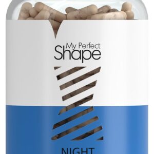 My perfect Shape NIGHT BURN - 120 Nacht Kapseln, Vegan - 8-in-1 Stoffwechsel Komplex mit Cholin & Vitamin B6 - Melatonin, L-Carnitin, Garcinia Cambogia Extrakt (60% HCA), Mango, Akazienfasern u.v.m