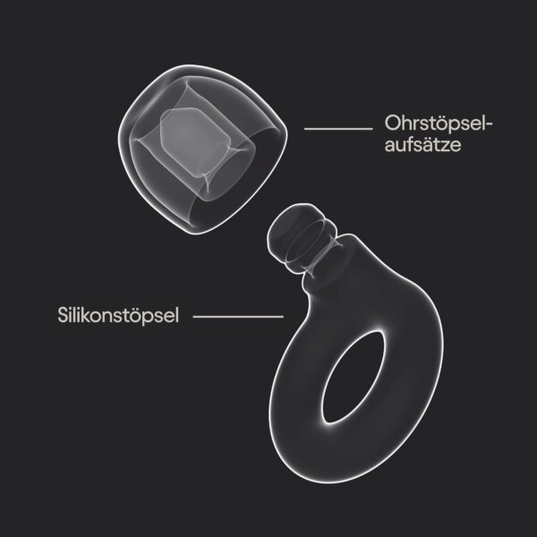 Loop Quiet 2 Ohrstöpsel – Ultrabequeme, wiederverwendbare, geräuschreduzierende Ohrstöpsel für Schlaf, Konzentration, Reisen, Geräuschempfindlichkeit | Flexible Passform, SNR 24 dB Geräuschreduzierung – Bild 6
