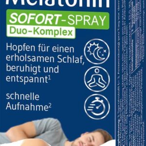 Schaebens Melatonin Sofortige Sprühen, Zuckerfrei, 20 ml