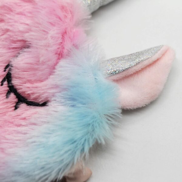 Schneespitze 2 Stück Cartoon Premium Schlafmaske,Einhorn Schlafmaske,Rainbow Unicorn Schlafmasken,Frosch Augenmaske Blackout Brille,Plüsch Schlafmaske Schlafmasken für Erwachsene, Kinder – Bild 3