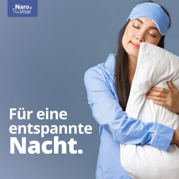 Melatonin Einschlafspray hochdosiert - natürliches Schlafhormon bei Jetlag - Ashwagandha, Passionsblume, Lavendel, Baldrian, Melisse - Alternative zu Tabletten - 30 ml - 0, 5mg Melatonin pro Sprühstoß – Bild 2