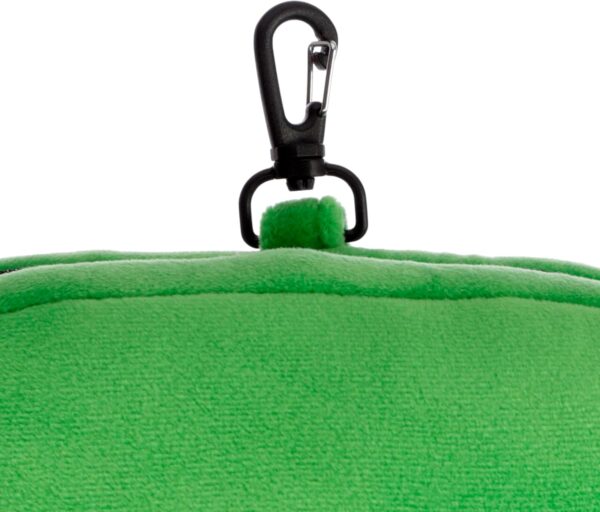 Puckator Relaxeazzz Minecraft Creeper Plüsch Reisekissen & Augenmaske Kopfstütze, Schlafkissen, Nackenkissen, Reisekopfkissen, Schlafmaske, Kinder & Erwachsene für Reise Auto, Zug Flugzeug Accessoire – Bild 6