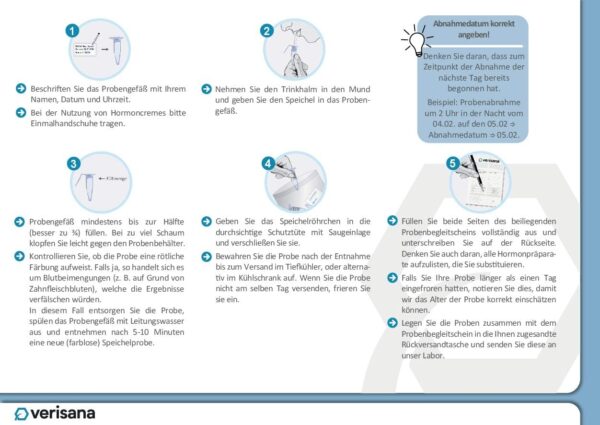 Melatonin Test – Hormontest zur Bestimmung von Melatoninmangel & möglichen Ursachen von Schlafstörungen – Verisana – Bild 3