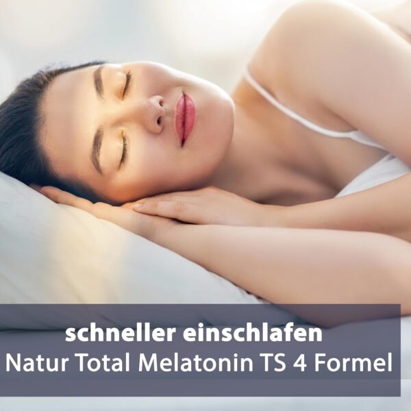 Natur Total 120 Melatonin TS 4 Formel Einschlafhilfe mit schneller Freisetzung für erholsame Nächte – Bild 7
