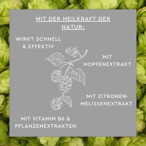 SUNLIFE Melatonin Kapseln hochdosiert - 1 x 30 Stück - Melatonin 1mg Kapseln mit Zitronenmelisse-Extrakt - Gut Einschlafen Kapseln für Erwachsene - hochwertiges Schlafmittel - ideal bei Jetlag – Bild 5