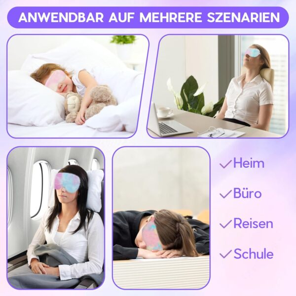 Soleeya 6 Stück Schlafmasken Set, Schlafmaske Kinder Schlafmaske Weich Plüsch Süße Schlafmaske Mädchen Bequem Plüsch Augenmaske Schlafmaske Lustig Schlafmasken für Kinder Mädchen – Bild 6