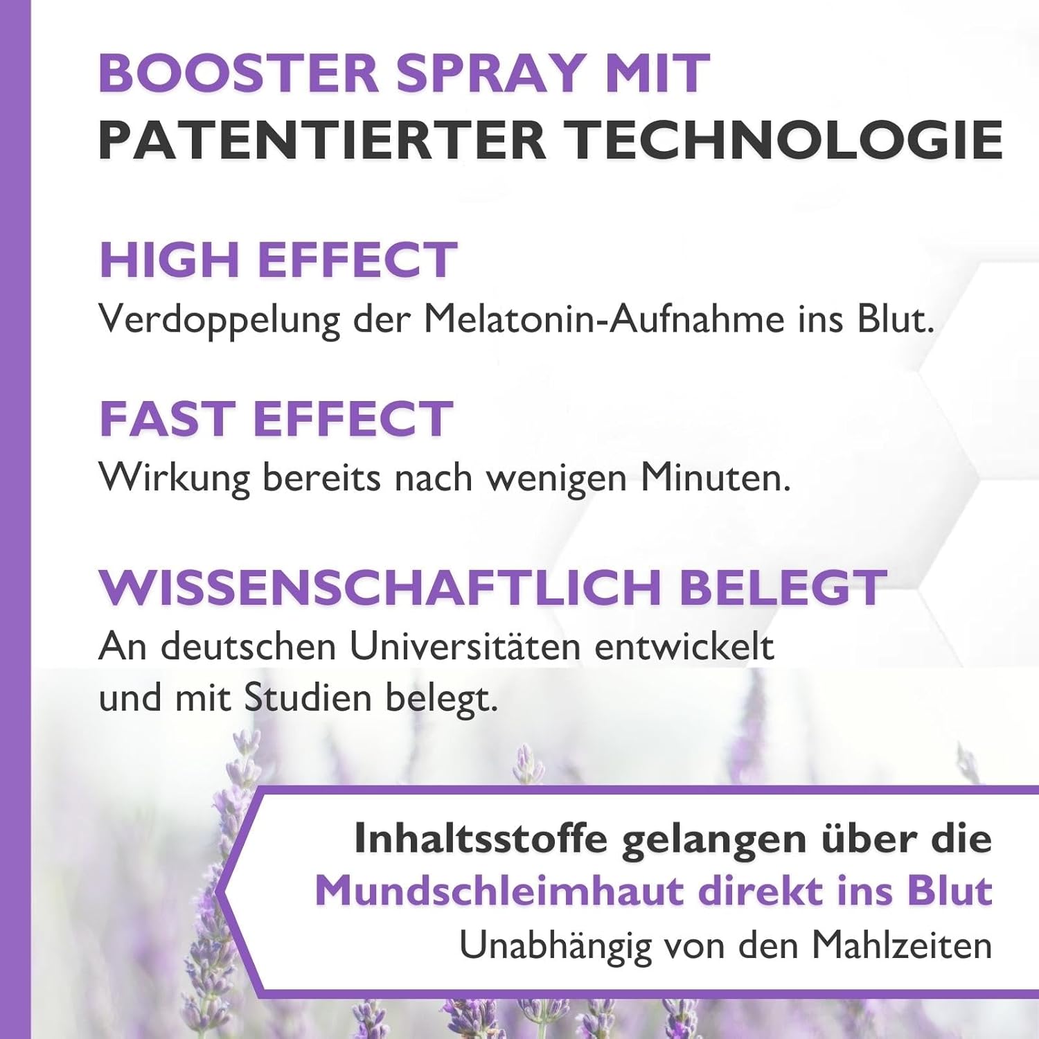 CODE VITAL® Melatonin RELAX Spray | Studiengeprüft an deutschen Universitäten | Mit Booster-Schlaf-Technologie | Hochdosiert | Qualität aus Deutschland | 10 ml 70 Anwendungen – Bild 6