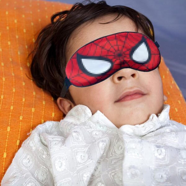 EnixwH 2 Stück Anime Schlafmaske Kinder, Einstellbar Sleep Mask, Schlafmaske Lustig, Schlafbrille Kinder, Verdunkelnde Augenmaske Schlafmaske für Erwachsene Und Kinder Mittagspausen Reisen – Bild 5