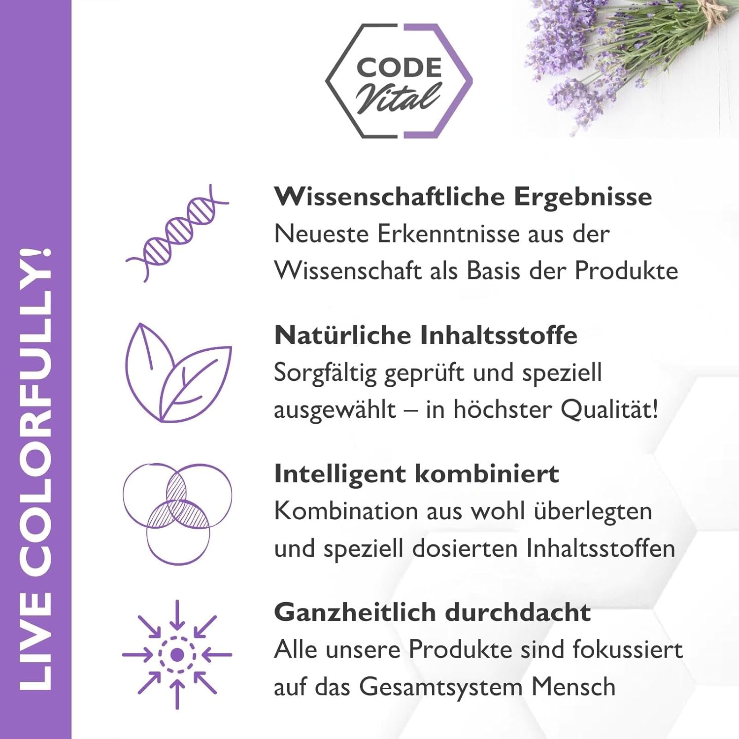 CODE VITAL® Melatonin RELAX Spray | Studiengeprüft an deutschen Universitäten | Mit Booster-Schlaf-Technologie | Hochdosiert | Qualität aus Deutschland | 10 ml 70 Anwendungen – Bild 7