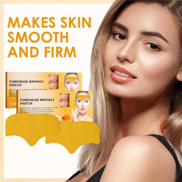 20 Stück Anti Falten Stirn Pad, Anti Aging Gesichts Anti-Falten-Patches, Forehead Wrinkle Pflaster, Stirnpflaster für Falten zur Glättung Feiner Linien Und Fältchen Sowie – Bild 7