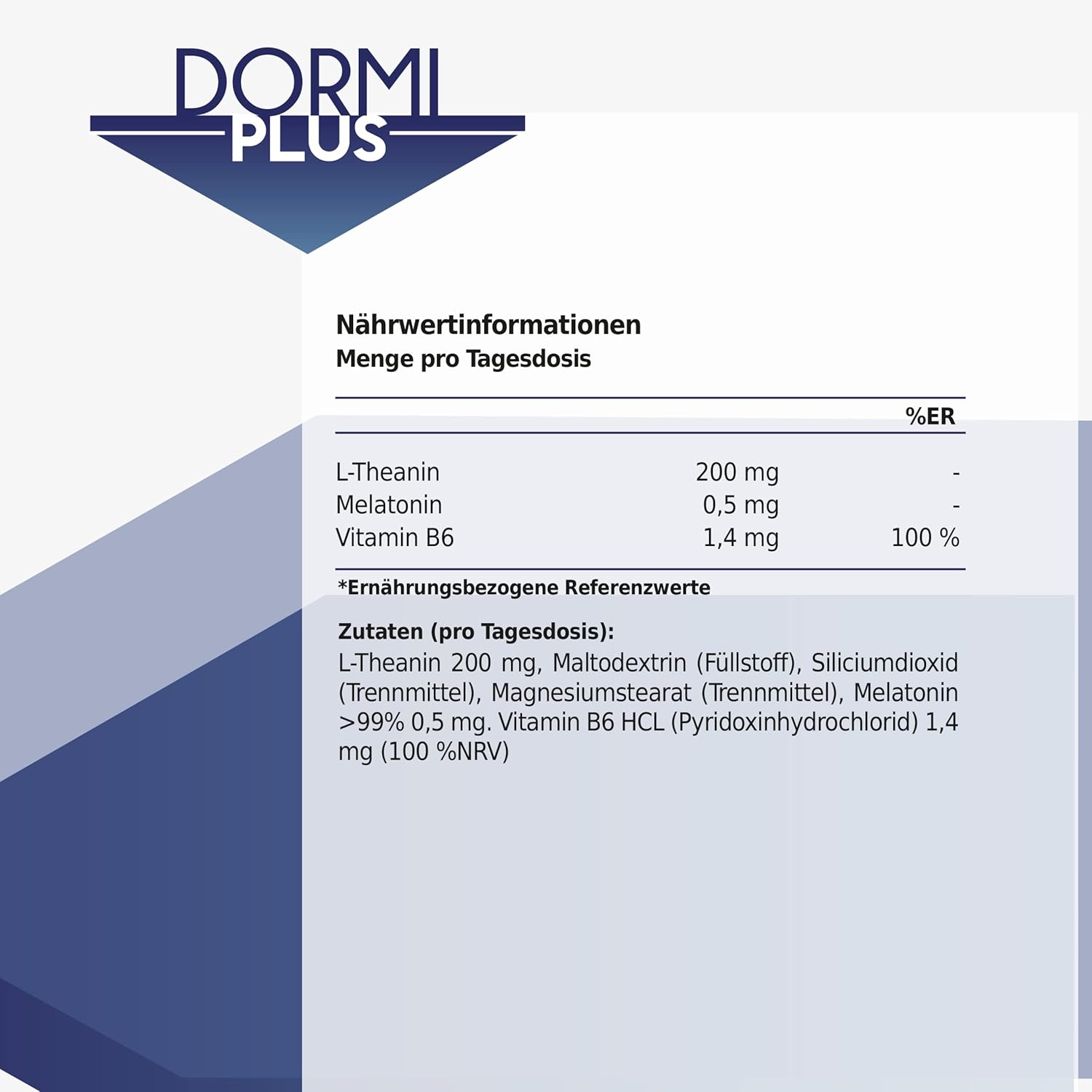 Healthy Fusion DormiPlus | 100% reines Melatonin + L-Theanin + Vitamin B6 | Fördert schnellen, tiefen & erholsamen Schlaf | Unterstützt 8 Stunden natürliche Regeneration | 90 Kapseln – Bild 6