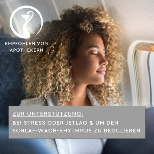SUNLIFE Melatonin Kapseln hochdosiert - 1 x 30 Stück - Melatonin 1mg Kapseln mit Zitronenmelisse-Extrakt - Gut Einschlafen Kapseln für Erwachsene - hochwertiges Schlafmittel - ideal bei Jetlag – Bild 2