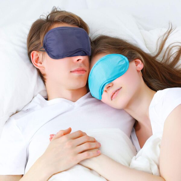 50 Stück Schlafmasken Set Mehrfarbig Augenbinden für spiele Augenmasken mit Nasenpolster und verstellbarem Riemen Schlafmaske für Party Reisen – Bild 7