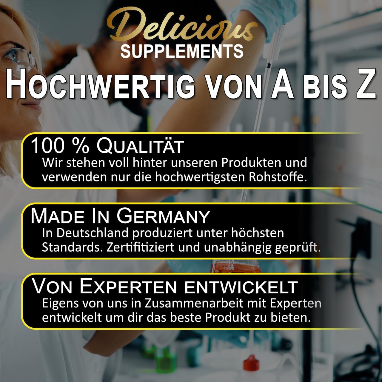 Deep Zzzleep - Melatonin Kapseln - Schneller Einschlafen - 0,5 mg Melatonin pro Kapsel - hochdosiert - 100 Kapseln - Made In Germany – Bild 4