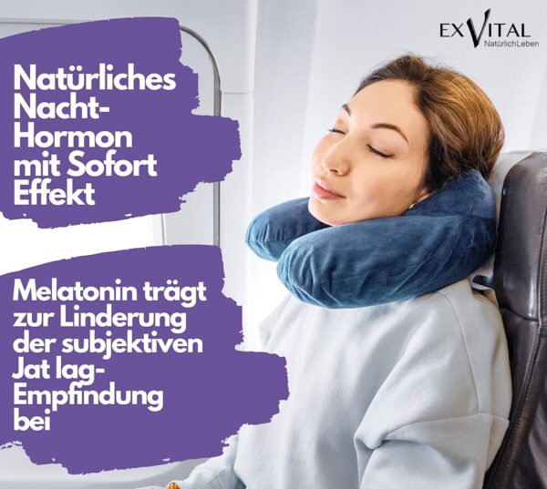 Melatonin Einschlafspray, mit Baldrian & Vitamin B1+ B6 - 0,5 mg liquid Melatonin pro Sprühstoß, natürliches Schlafhormon, 30 ml mit SOFORT EFFEKT- Ohne Alkohol, Hochdosiert & Made in Germany – Bild 4