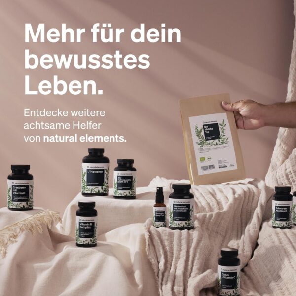 Melatonin Spray Kirsche – 0,5 mg Melatonin pro Tagesdosis – Zuckerfrei – mit Vitamin B1 und B6 – 30 ml, vegan, in Deutschland produziert – Bild 6