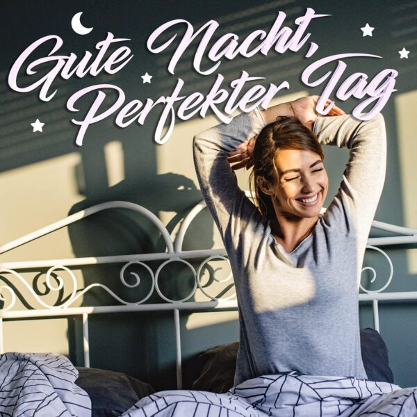 Gute Nacht | Einschlafhilfe – schnell ein- und gut durchschlafen | Mit natürlichem Melatonin, Tryptophan, Melissen- und Baldrianwurzelextrakt | EuRho® Vital – Made in Germany | 60 Kapseln – Bild 2