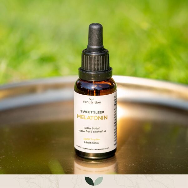 Melatonin Tropfen | 50 ml Tropferflasche | ohne Zucker & ohne Alkohol | einfache Dosierung | lecker | Einschlafzeit verkürzen | schnelle Aufnahme | vegan | Qualität aus Österreich – Bild 7
