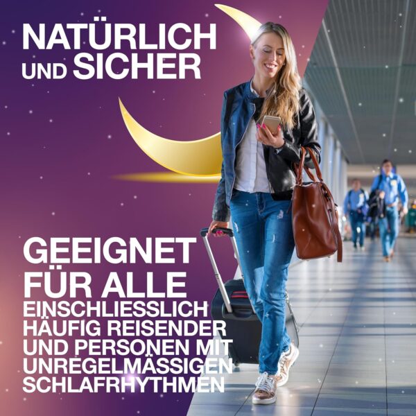 Melatonin, melatonin hochdosiert - 0,5mg. 365 melatonin pro Tag - optimal hochdosiert. Einschlafhilfe, schlafen, melatonin. Ohne unerwünschte zusatzstoff - deutschland registriert - Agocap – Bild 5