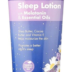 Dr. Teal S Sleep Lotion Sleep Lotion With Melatonin Essential Oils Promotes A Better Night s Sleep Shea Butter Cocoa Butter And Vitamin E, 240 ml für Frauen