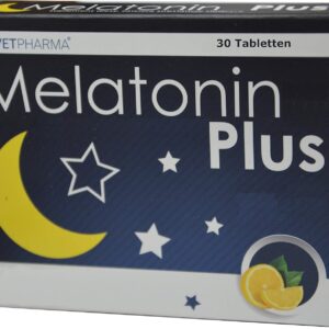 Montmorency Sauerkirsche mit Melisse Extrakt Lutschtabletten, natürliches Melatonin, Einschlafhilfe, 30 Stück