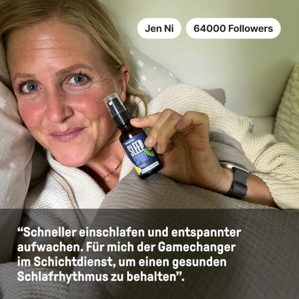 BRAINEFFECT Sleep Spray PRO - Das Ultimative Einschlafspray - 3 Mal schneller als andere Sprays - mit Revolutionärer TINYsphere® Technologie - Hochdosiertes Melatonin Spray - 7 Monatsvorrat – Bild 6