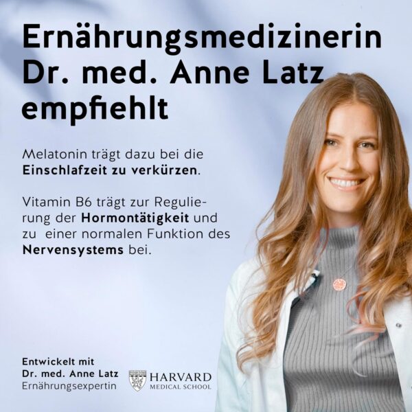 Melatonin 0,5 mg Gummibärchen – mit natürlichem Schlafhormon Melatonin & Vitamin B6 – trägt zur Linderung von Jetlag bei – 60 Stück – Vegan & Zuckerfrei – Bears with Benefits – Bild 4
