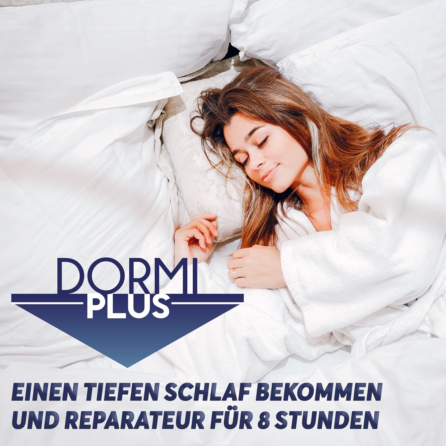 Healthy Fusion DormiPlus | 100% reines Melatonin + L-Theanin + Vitamin B6 | Fördert schnellen, tiefen & erholsamen Schlaf | Unterstützt 8 Stunden natürliche Regeneration | 90 Kapseln – Bild 2