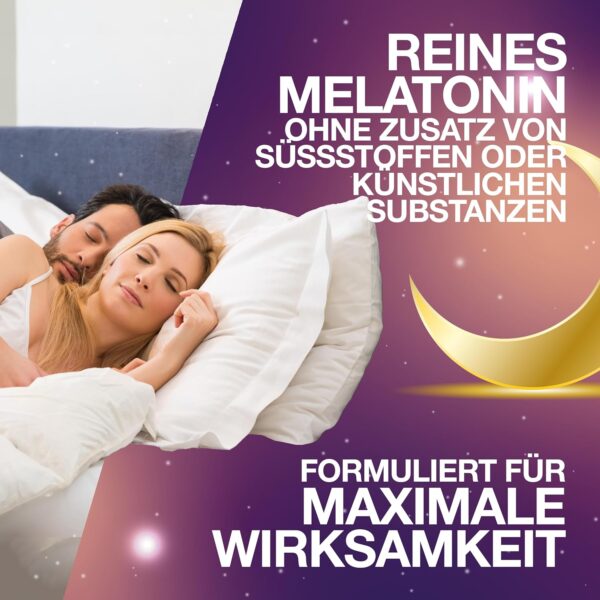 Melatonin, melatonin hochdosiert - 0,5mg. 365 melatonin pro Tag - optimal hochdosiert. Einschlafhilfe, schlafen, melatonin. Ohne unerwünschte zusatzstoff - deutschland registriert - Agocap – Bild 3